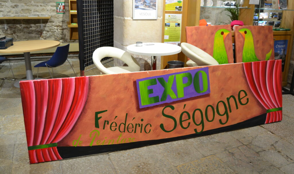 bâche tendue enseigne