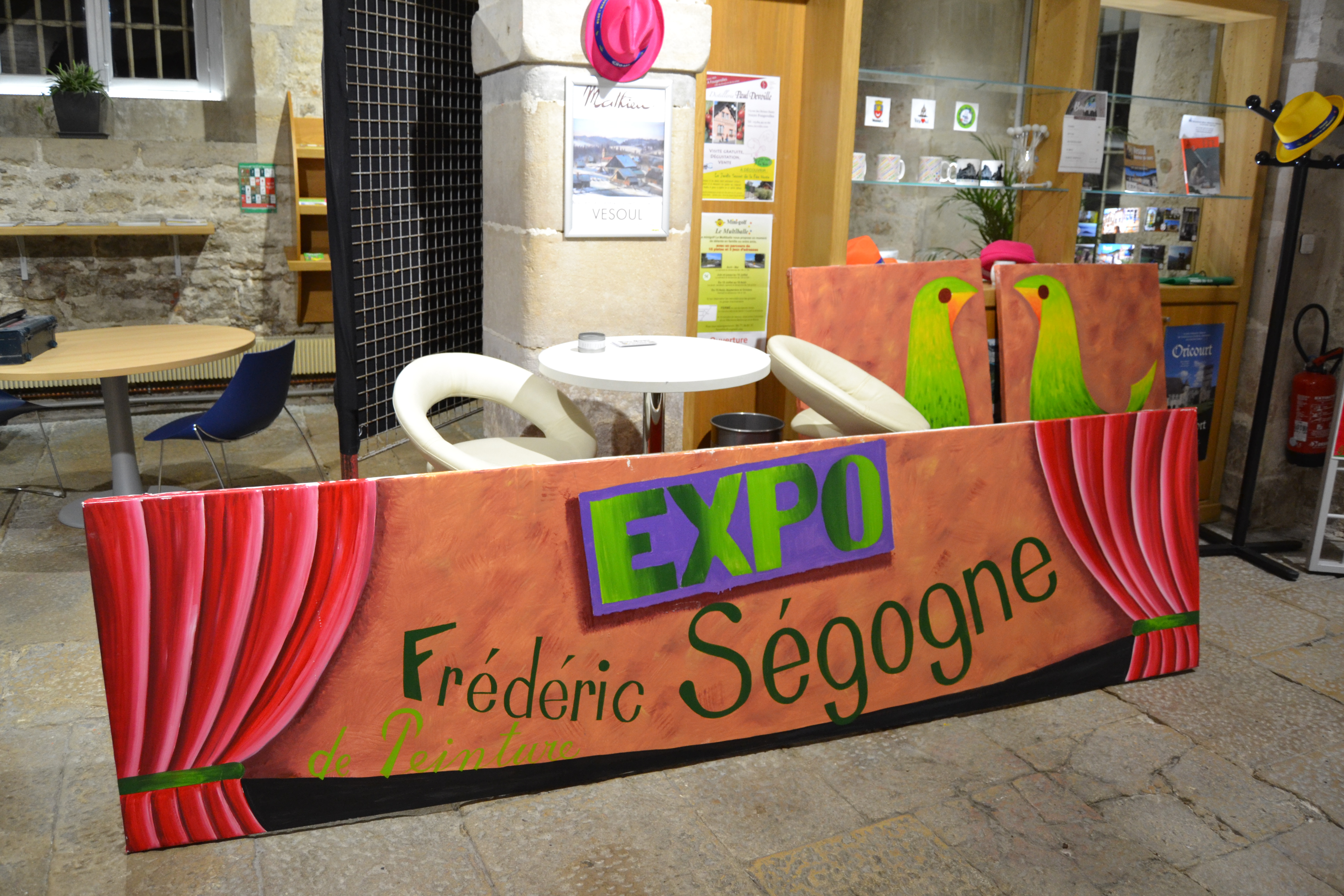 bâche tendue enseigne